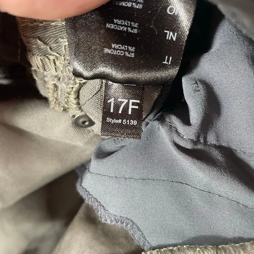 Kuhl Rebel Saddle-Stitched Jeans Men's 34X30 Gray Twill Fabric Outdoor Trail
